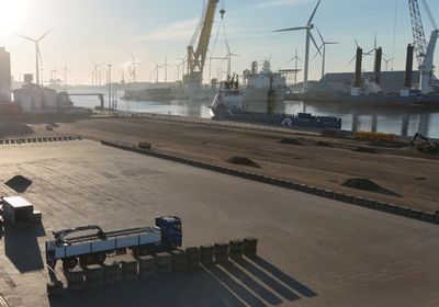 Projectfoto WindQUAY BUSS Terminal Eemshaven